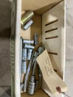 Grease gun ends, and adaptors