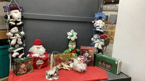 BOX OF CHRISTMAS DECOR