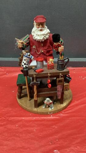 KIRKLAND FABRIC MACHE WORKSHOP SANTA