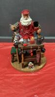 KIRKLAND FABRIC MACHE WORKSHOP SANTA