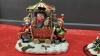 RESIN SNOWMAN CANDLE STICKS & POLY RESIN SNOWMAN FAMILY IN CART - 3