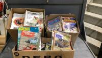 (3) BOXES OF VINTAGE MAGAZINES - CUSTOM RODDER, POPULAR MECHANICS