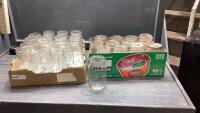 (2) BOXES OF CANNING JARS - NO LIDS