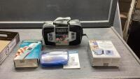 HEALTH AIDS - DIGITAL EAR THERMOMETER, BLOOD PRESSURE MONITOR, SAFETY KIT