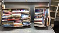 (2) BOXES OF ASSORTED BOOKS