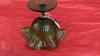 CARNIVAL GLASS FLUTED PEDESTAL CANDY DISH - 3