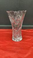 PINWHEEL CRYSTAL VASE