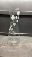 LARGE IKEA GLASS DECOR VASE