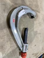 Rigid plastic pipe cutter