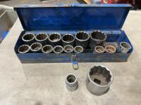 Set of Westward metric sockets