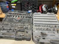 Two cases of sockets and small tools