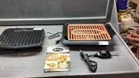 GEORGE FOREMAN + GOTHAM SMOKELESS GRILL