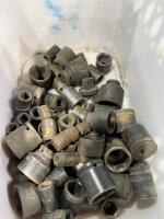 Tub of half inch drive impact sockets