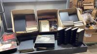 (3)BOXES RELIGIOUS/POLITICAL BOOKS + CASSETTES