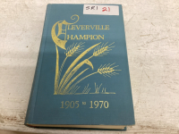 CLEVERVILLE CHAMPION HISTORY BOOK