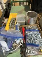 Bin of fasteners