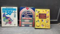 BOX W/ (3) READERS DIGEST MUSIC BOOKS