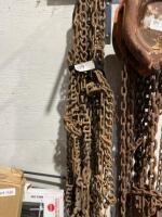 Set of heavy tire chains