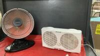 DURACRAFT WHITE DUAL FAN & NOMA DISH HEATER