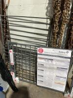 Gate and railing
