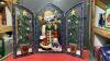 HOLIDAY SANTA SCREEN - METAL TRIFOLD