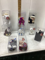 BEANIE BABIES IN CASES