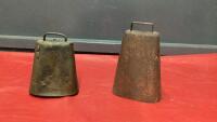 (2) COW BELLS