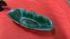 (2) BMP PIECES - FLUTED DISH (MARKED) & FISH (UNMARKED - 2