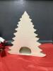 (5) PHOTO 2 CANVAS KITS, CHRISTMAS STUFFIES, VELVET RIBBON, CERAMIC TREE (NO LIGHTS) - 6