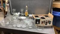 (2) BOXES - PFALTZGRAFF MUGS + CASSEROLE DISHES, WINE JUGS,