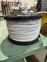 Roll of white tracer wire