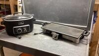 (2)BOXES - OSTER GRIDDLE + NINJA COOKING SYSTEM