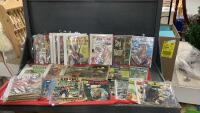 COLLECTION OF VINTAGE WESTERN COMICS - RAWHIDE, ROY ROGERS, KID COLT, RED RYDER, LEFT HANDED GUN