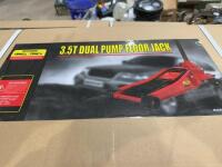 NEW 3.5 ton dual pump floor jack