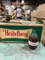 Case of 12 Heidelberg stubby bottle empty s