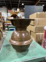 Brass Coloured Spitoon
