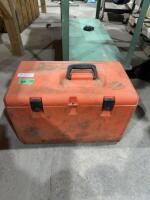 Husqvarna chainsaw box and chain guard