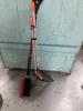 SNOWBRUSH + BROOM W/DUSPAN