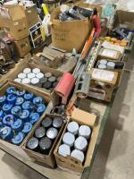 Pallet of paint and marking paint
