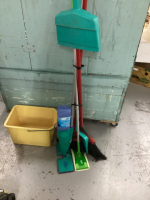 BROOMS,DUSTPANS,MOPS