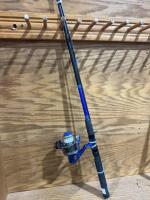 Neutron fishing reel with rod