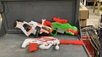 (3) NERF GUNS - DIFFERENT STYLES