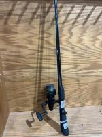 Shimano reel and rod