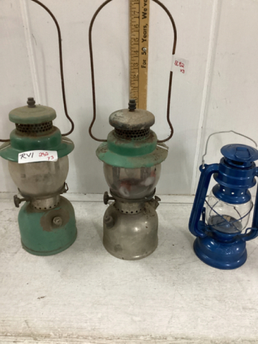 TWO GAS LANTERN + ONE OIL LANTERN