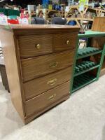 Small wooden chest of drawers