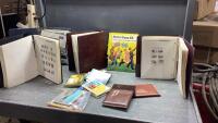 STAMP COLLECTION AND POSTCARDS