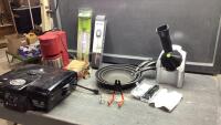 (3) &ldquo;THE ROCK&rdquo; NON STICK FRYPANS, YANANAS MACHINE, PH METER, SMALL COFFEE POT