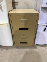 Two drawer letter file
