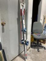 Set up atomic AL7 downhill skis