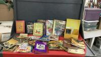BOX OF COOKBOOKS